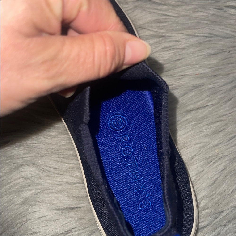 Rothy's Women's Navy Blue Slip-On Sneakers - Picture 3 of 8